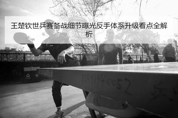 王楚钦世乒赛备战细节曝光反手体系升级看点全解析